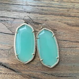 Kendra Scott Danielle Gold Drop Earrings in Turquoise